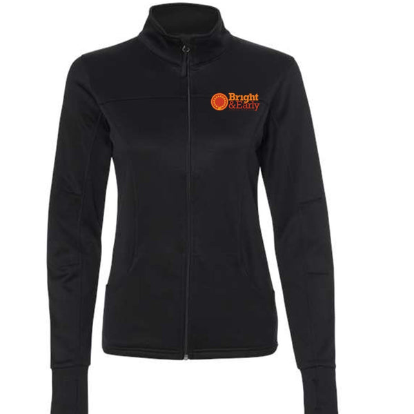 Bright & Early Women's Poly-Tech Full Zip Track Jacket