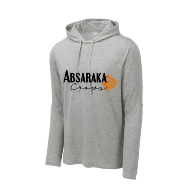 Absaraka Crows - Long Sleeve Hooded Tee Adult & Ladies