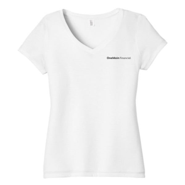 OneMain Financial Ladies V-Neck Relaxed Tee